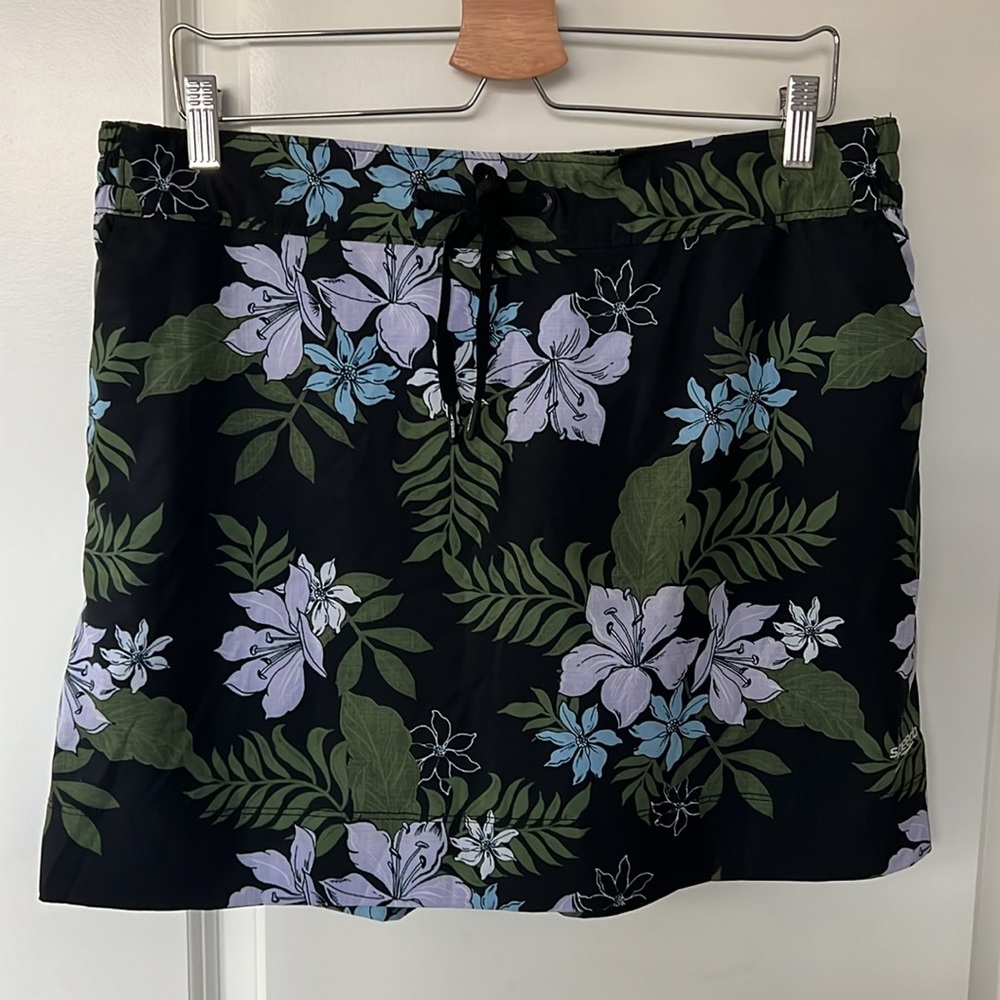 Speedo Tropical Floral Skirt/Skort, L